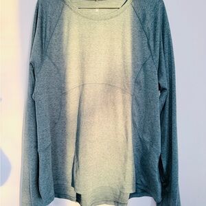 Spyder Active Heather Green Long Sleeve Top